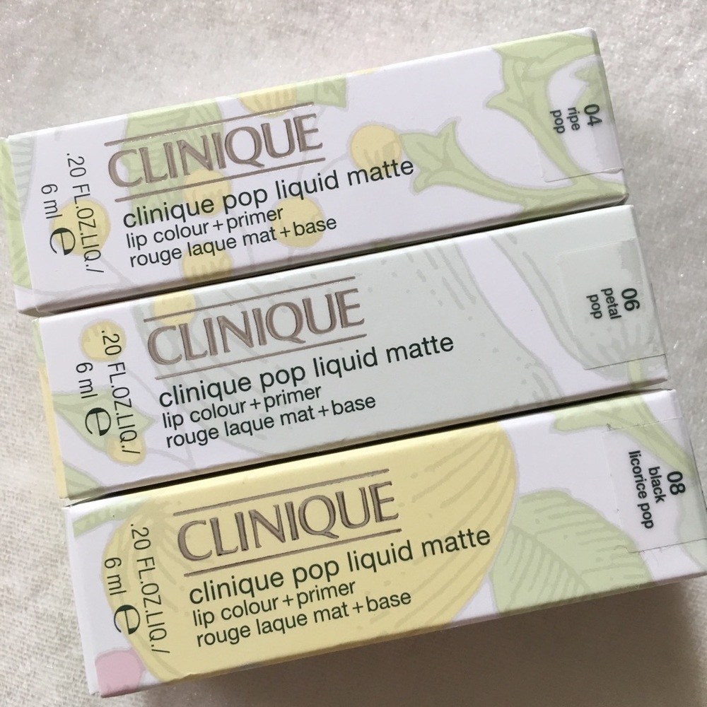 3 Clinique Pop Liquid Matte Lip Color